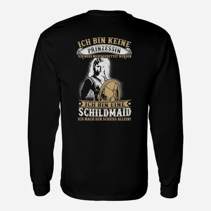 Schildmaid Nicht Prinzessin Gold -r Langarmshirts