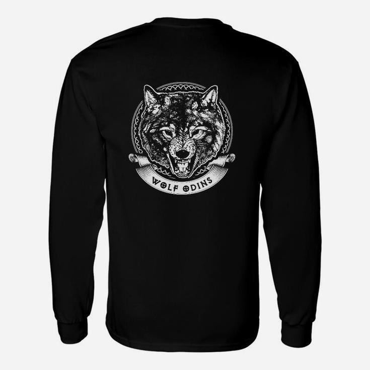 wolf Tritt Nicht Im Zirkus Auf Langarmshirts