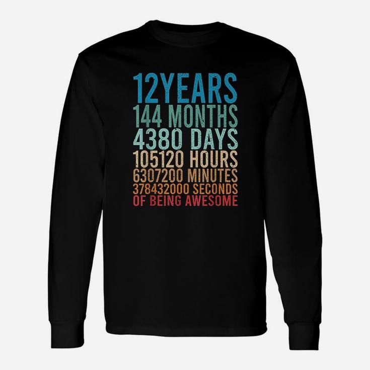 1878 Years Old 1878th Birthday Vintage Retro 144 Months Long Sleeve T-Shirt