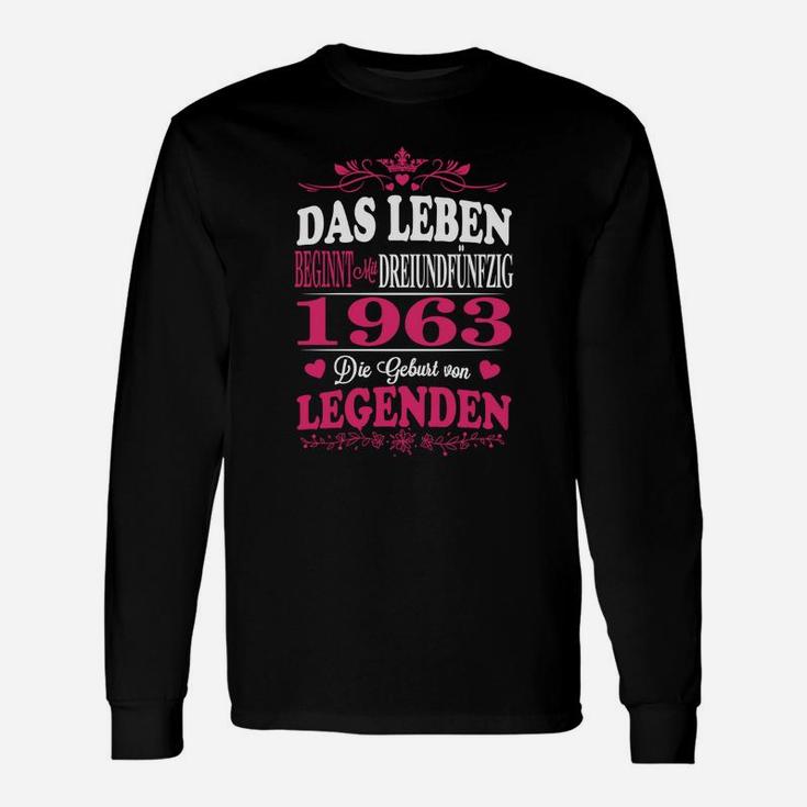 1963 Das Leuben Legenden Langarmshirts