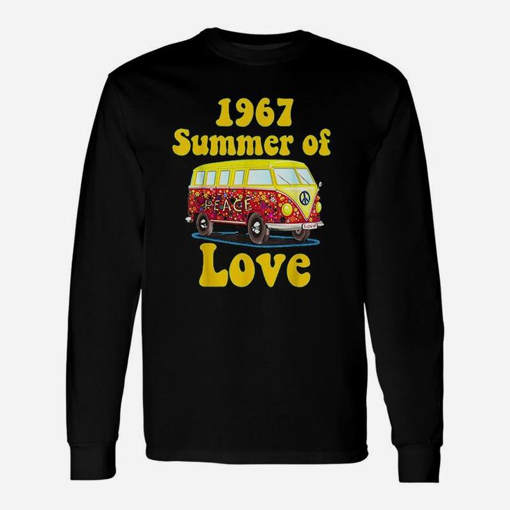 1967 Summer Of Love Retro Vintage Sixties Hippie Long Sleeve T-Shirt
