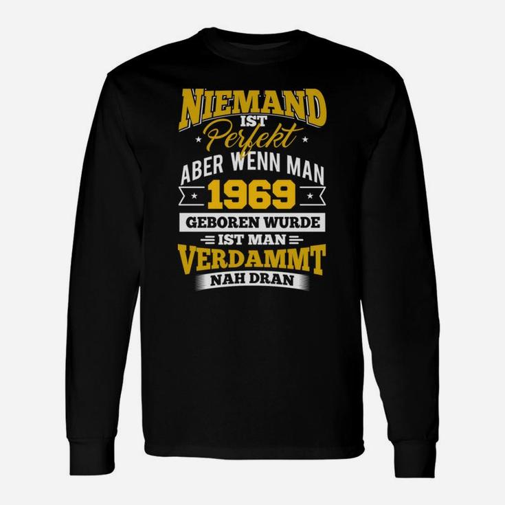 1969 Geburtsjahr Geburtstag Geburt Geboren Langarmshirts