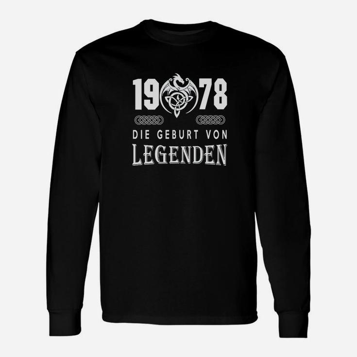 1978 Die Geburt Von Legenden Langarmshirts