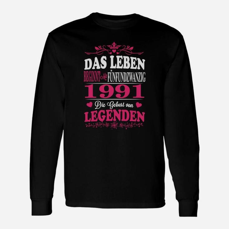 1991 Das Leuben Legenden Langarmshirts