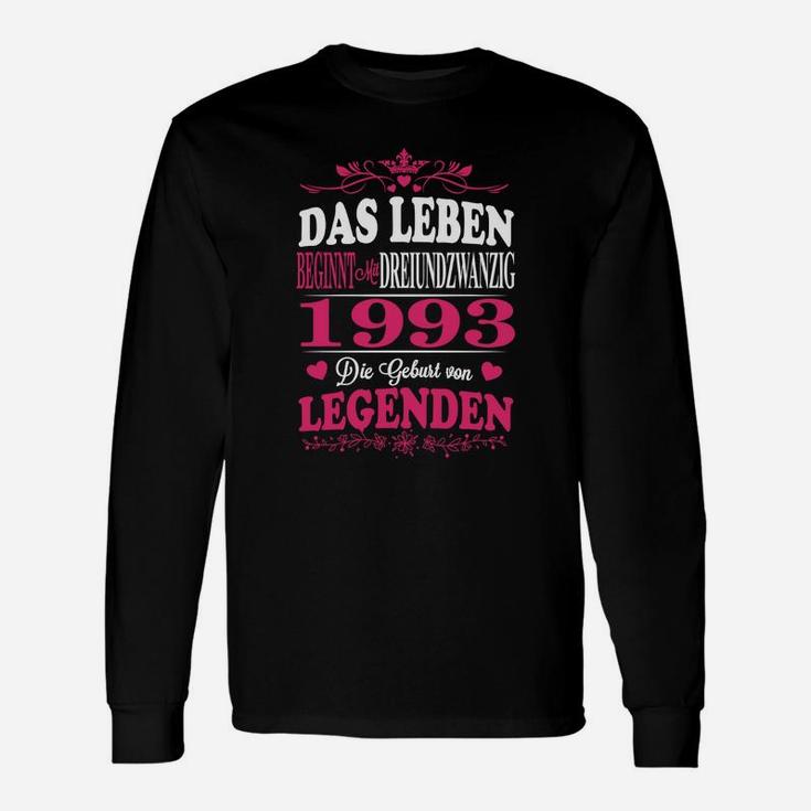 1993 Das Leben Legenden Langarmshirts