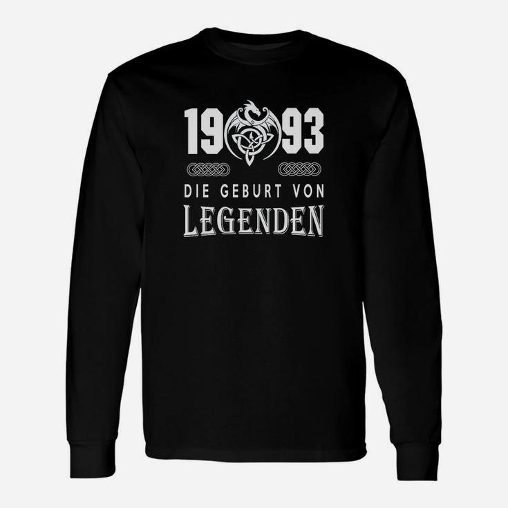 1993 Die Geburt Von Legenden Langarmshirts