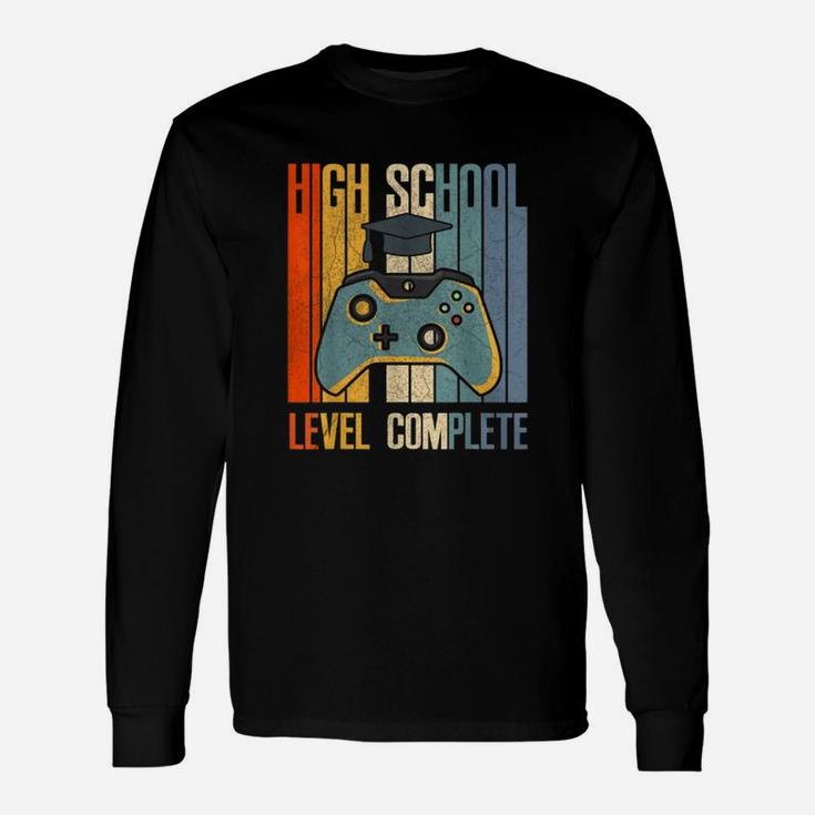 2019 High School Graduation Level Complete Long Sleeve T-Shirt