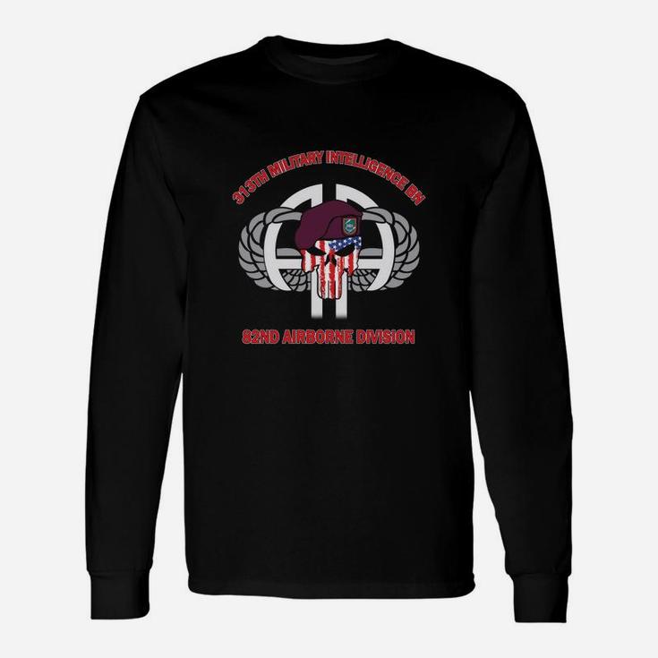 313th Military Intelligence Bn 82nd Airborne Division Long Sleeve T-Shirt