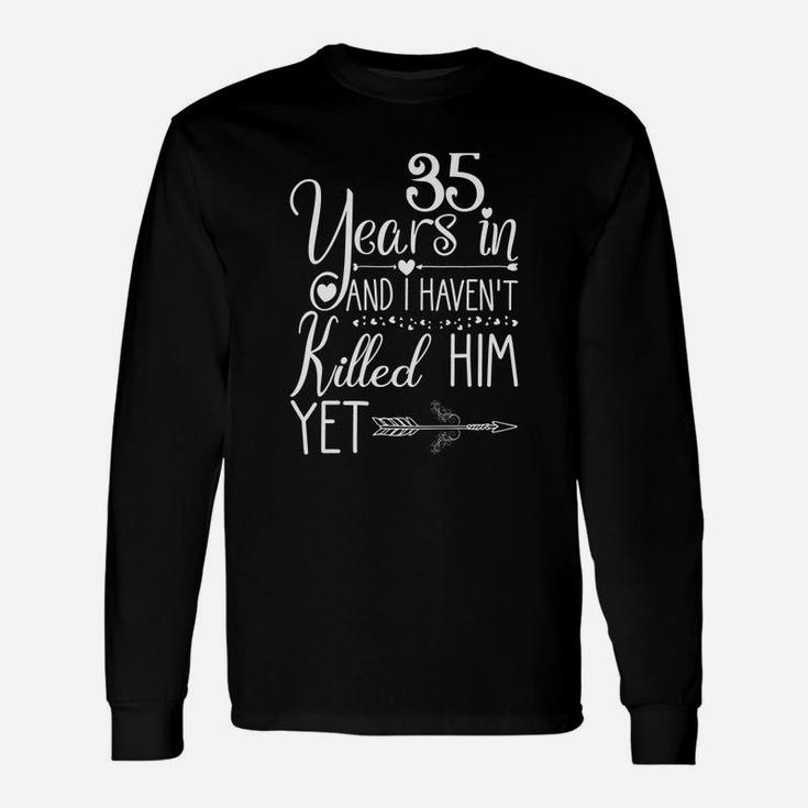 35 Years Wedding Anniversary Long Sleeve T-Shirt