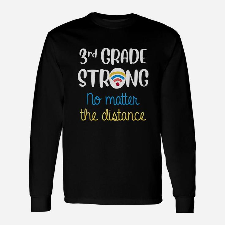 3rd Grade Virtual Learning For Teachers And For Students Long Sleeve T-Shirt