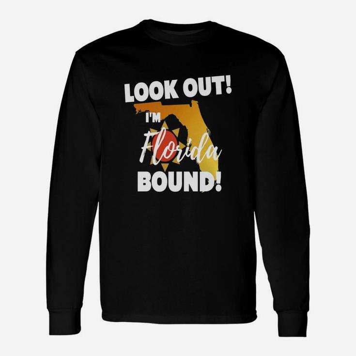 40 Familylook Out I'm Florida Bound Vacation T-shirt Long Sleeve T-Shirt