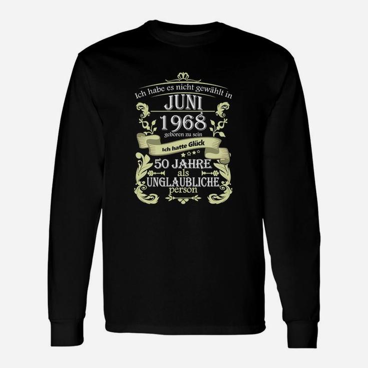 50 Jahre Unglaubliche Geschichten Langarmshirts – Jubiläumsausgabe Juni 1968