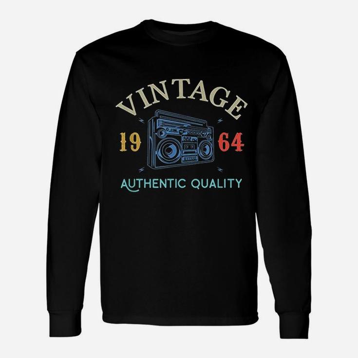 58 Years Old 1964 Vintage 58th Birthday Anniversary Long Sleeve T-Shirt