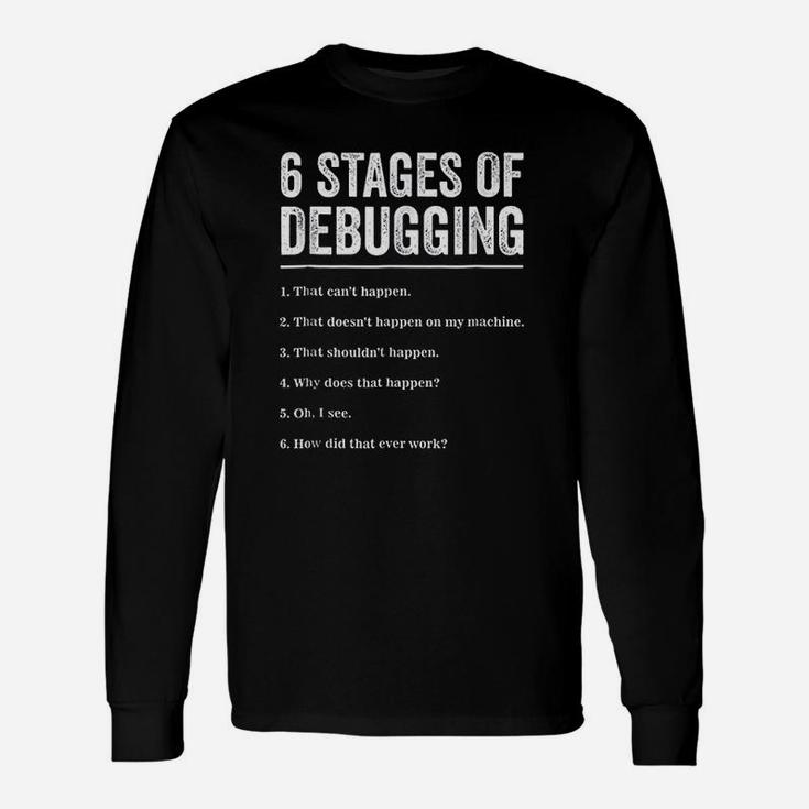 6 Stages Of Debugging Bug Coding Computer Programmer T-Shirt 6 Stages Of Debugging Bug Coding Computer Programmer T-Shirt