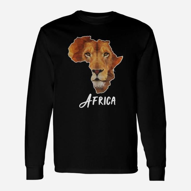 Africa Africa Map Long Sleeve T-Shirt