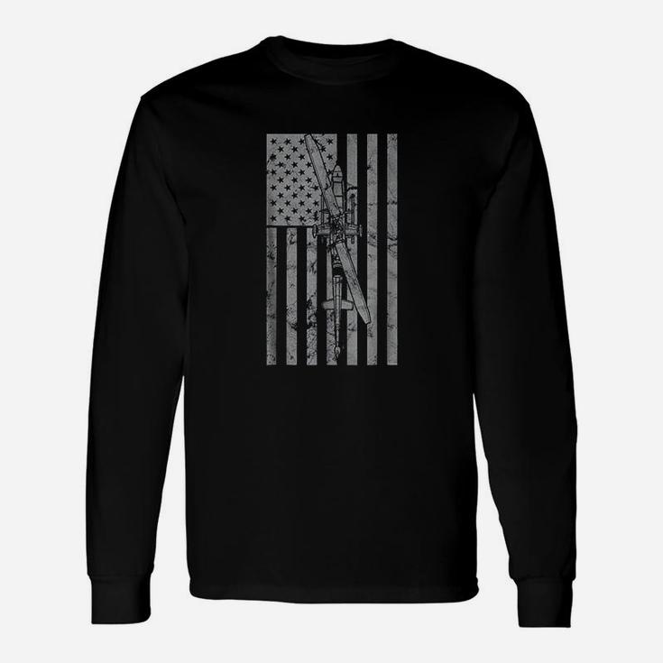 Ah-1 Cobra Attack Helicopter Military Vintage Flag T-Shirt
