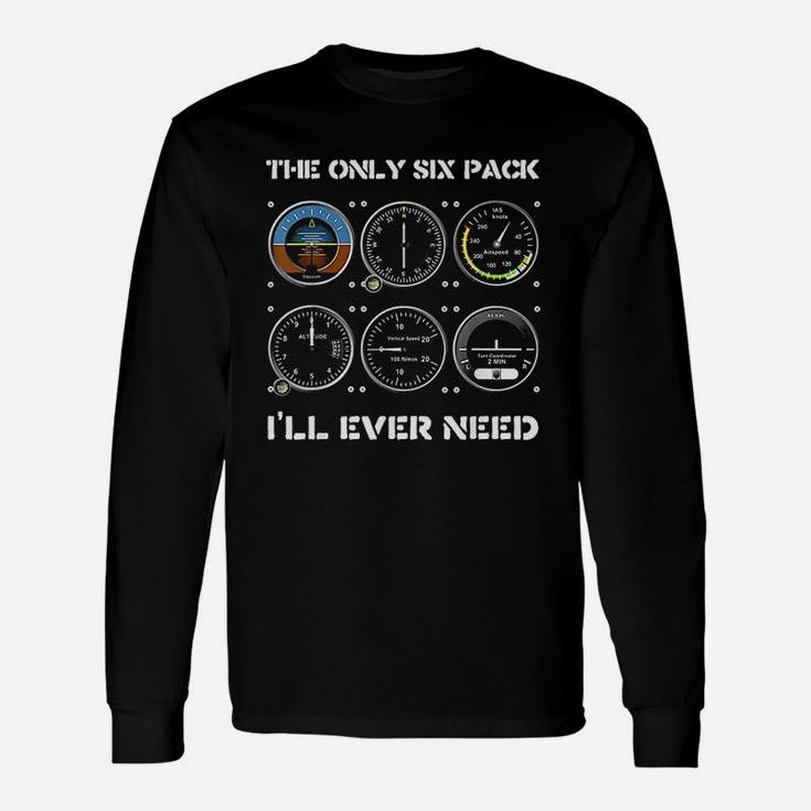 Airplanes Pilot Commercial Pilots Long Sleeve T-Shirt