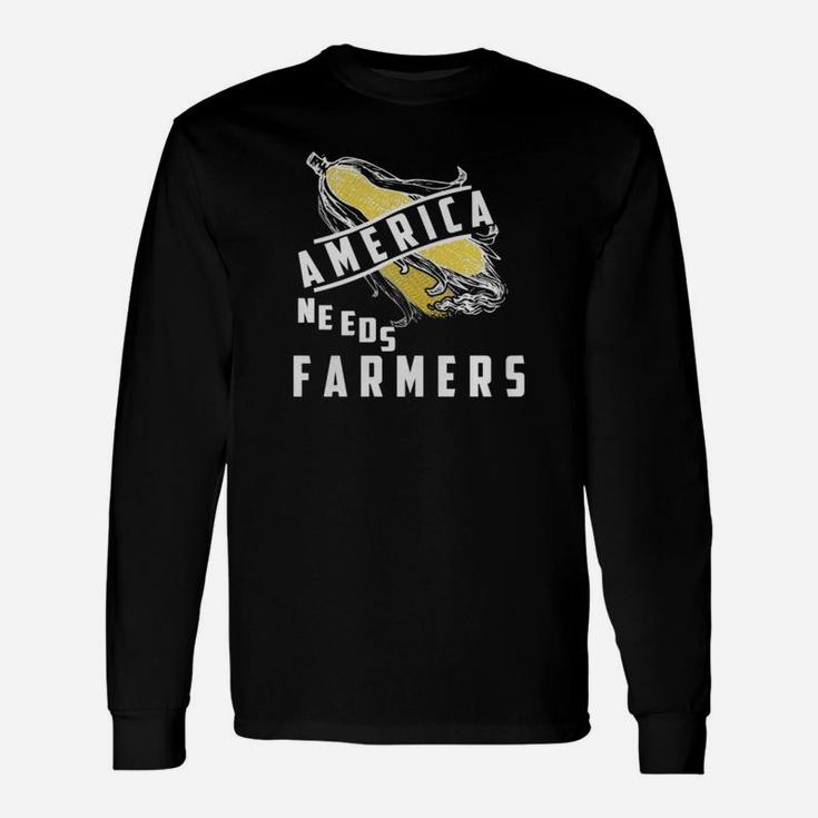 America Needs Farmer Long Sleeve T-Shirt