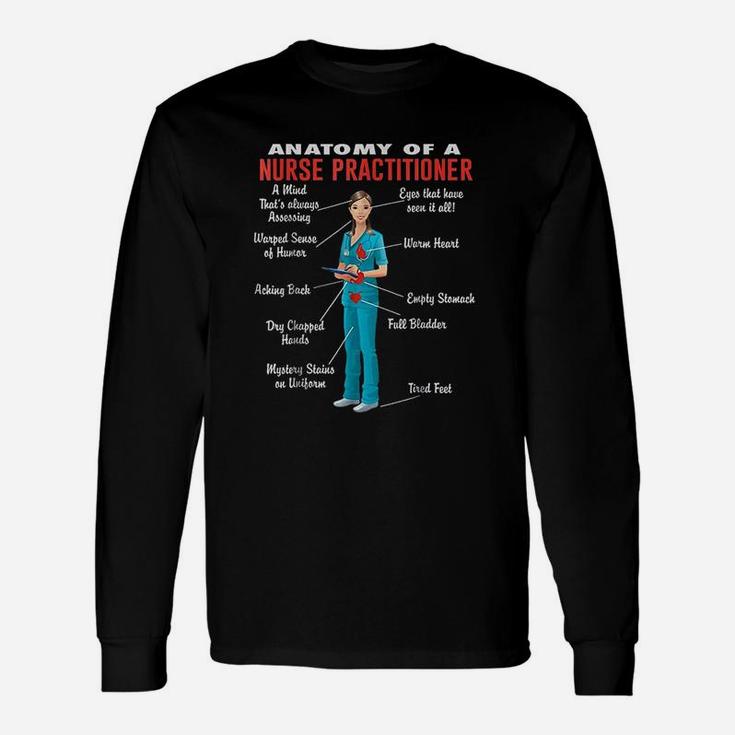 Anatomy Of A Nurse Practitioner Nurse Practitioner Long Sleeve T-Shirt