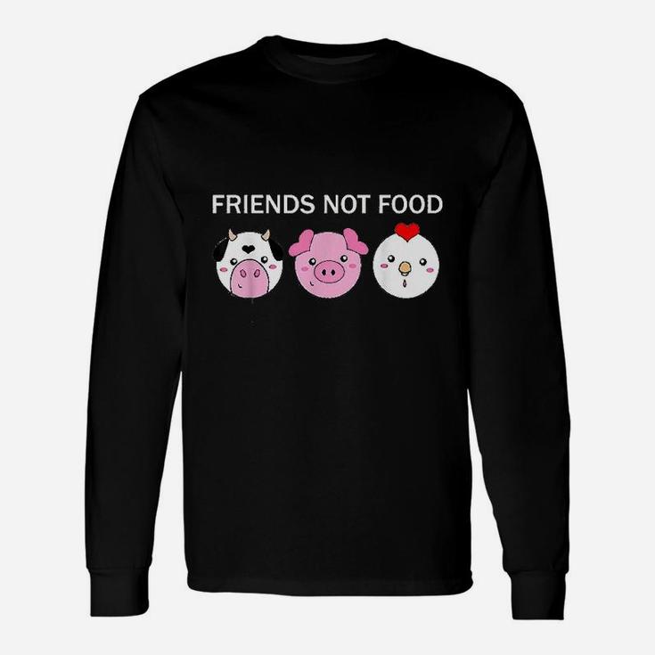 Animals Are Friends Not Food Vegan Vegetarian Great Long Sleeve T-Shirt