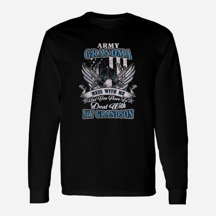 Army Grandma Army Nana Long Sleeve T-Shirt