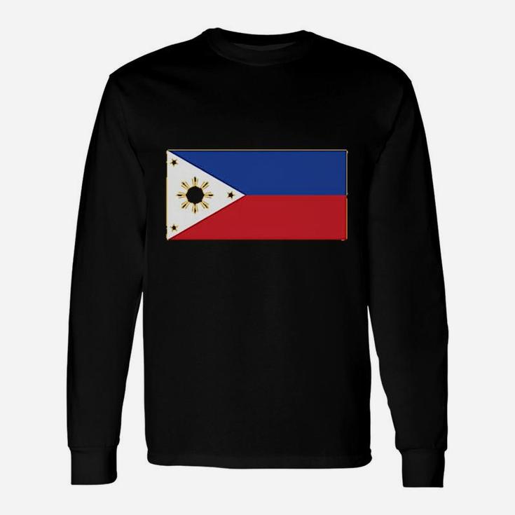 Asian And Middle Eastern, National Pride Country Flags Basic Cotton Long Sleeve T-Shirt
