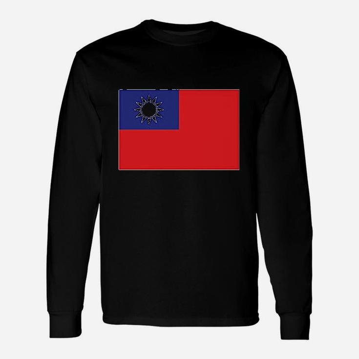 Asian And Middle Eastern National Pride Country Flags Basic Long Sleeve T-Shirt
