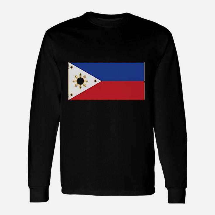 Asian And Middle Eastern National Pride Flags Long Sleeve T-Shirt