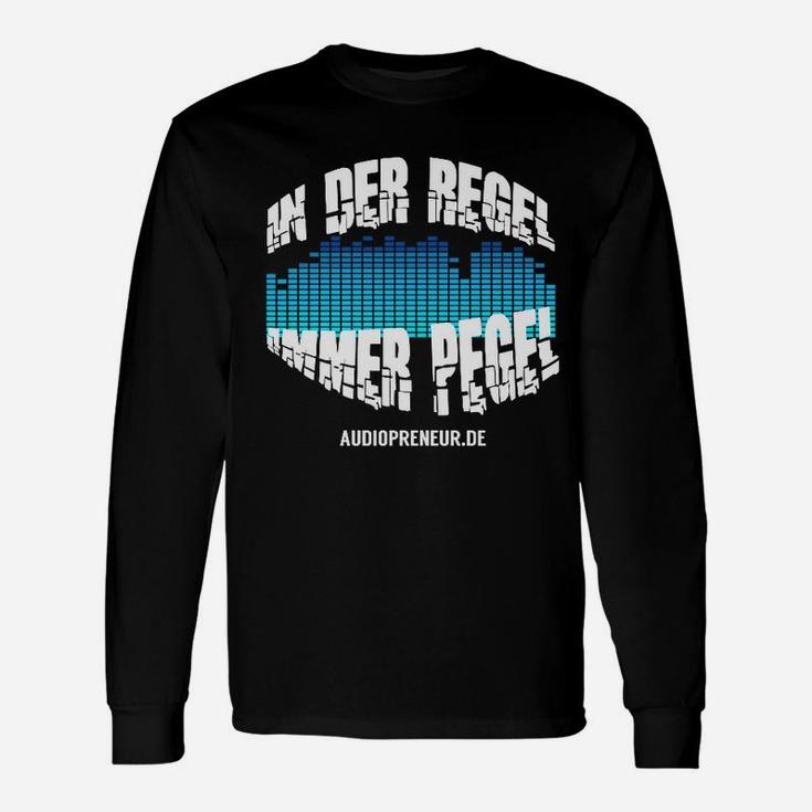 Audiopreneur Immer Pegel Langarmshirts