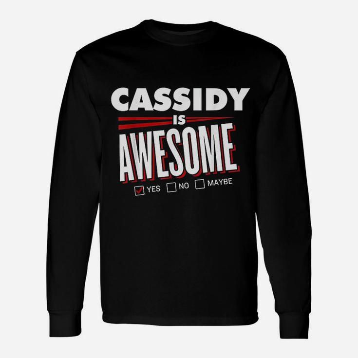 Awesome Friend Name Long Sleeve T-Shirt