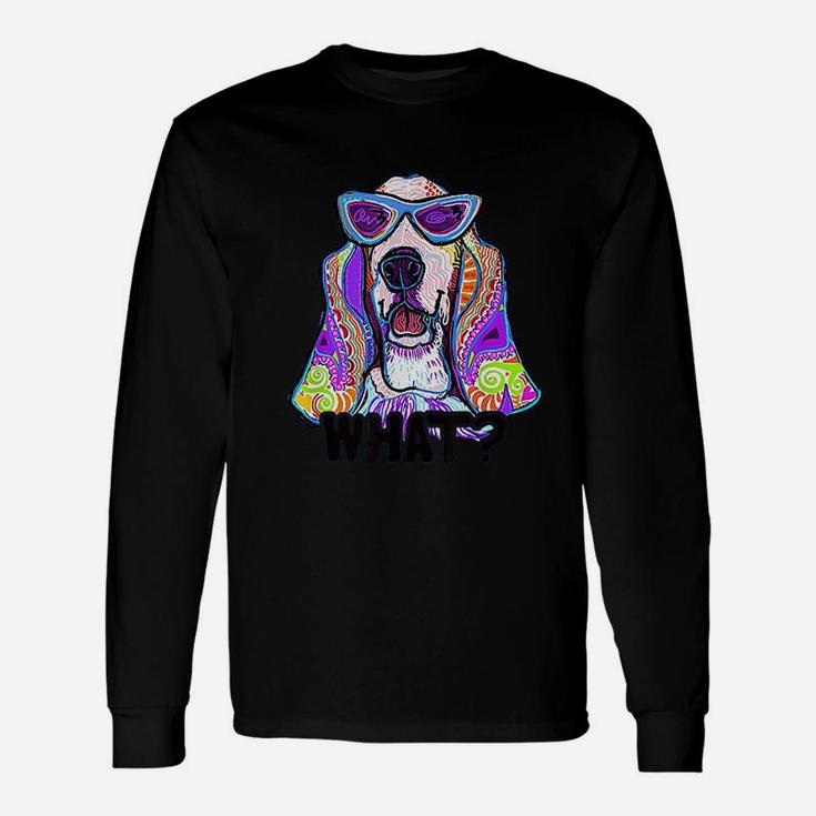 Basset Hound For Women With Basset Hounds Dog Long Sleeve T-Shirt