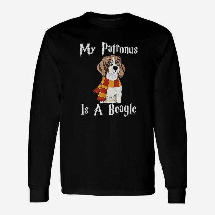Beagle My Patronus Is A Beagle Long Sleeve T-Shirt