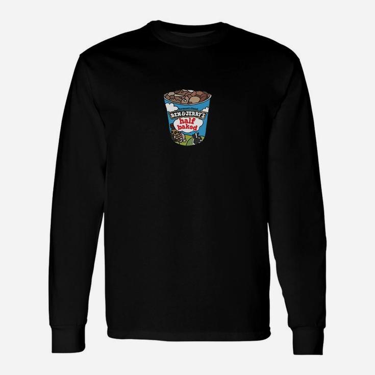 Ben And Jerrys Half Baked Ice Cream Long Sleeve T-Shirt