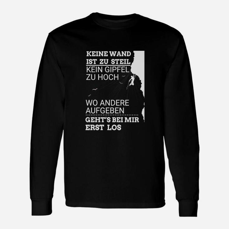 Bergsteiger-Keiner Zauberstab Ist Zu Steil Langarmshirts