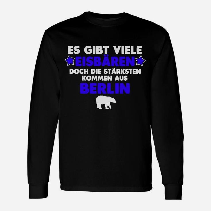 Berlin Eisbären Fan-Langarmshirts, Stolzer Spruch Merchandise