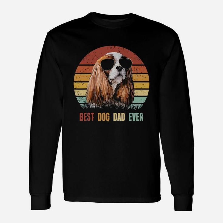 Best Dog Dad Ever Cavalier King Charles Spaniel Long Sleeve T-Shirt