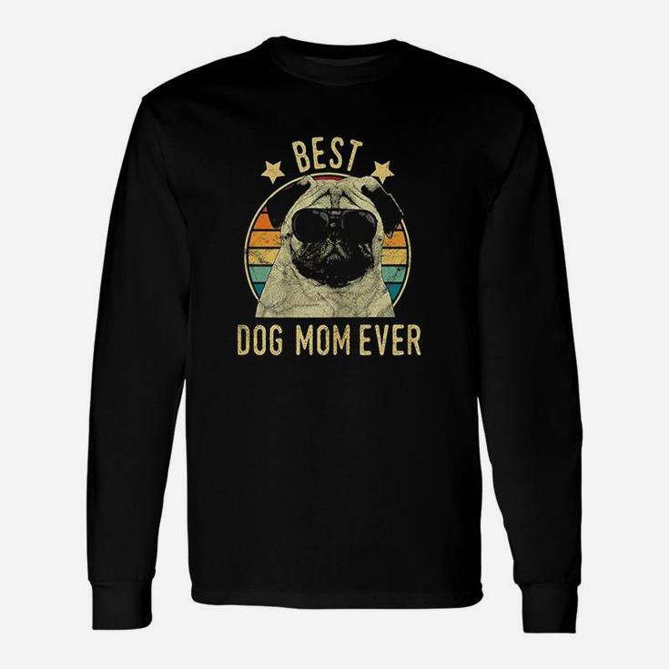 Best Dog Mom Ever Pugs Long Sleeve T-Shirt
