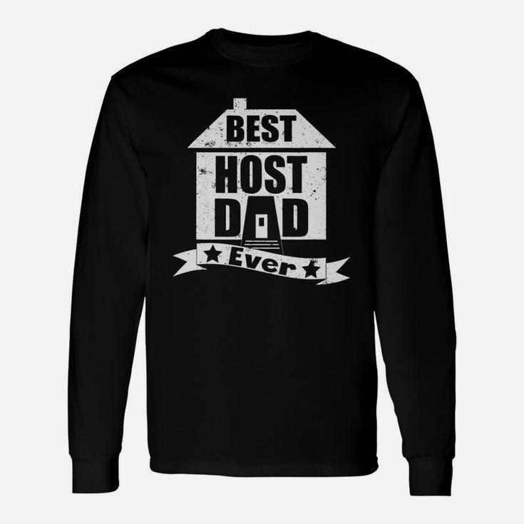 Best Host Dad Ever Father Vintage T-shirt Black Youth B0738n7733 1 Long Sleeve T-Shirt