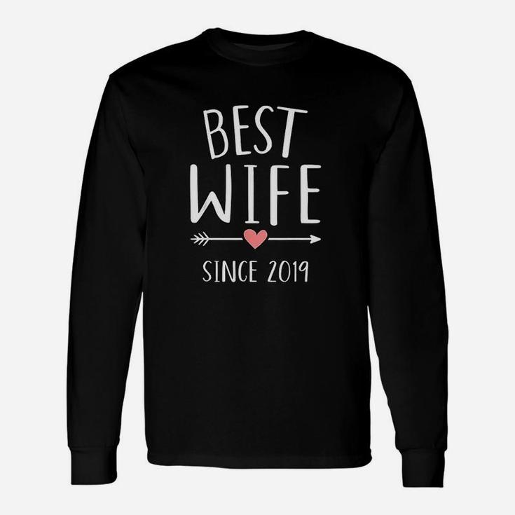 Best Wife Since 2019 2nd Wedding Anniversary Long Sleeve T-Shirt