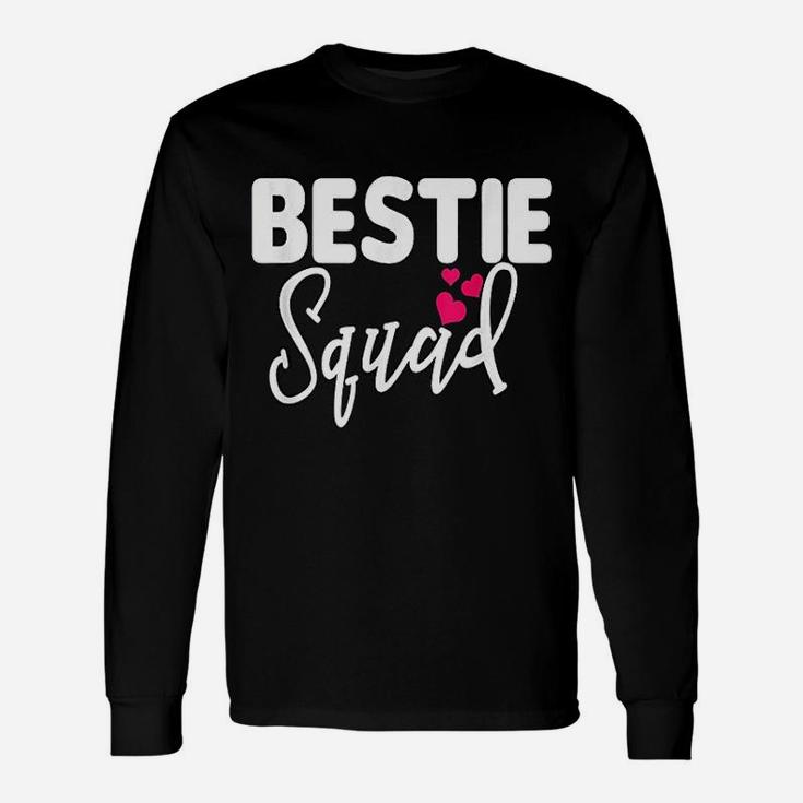Bestie Squad Bff Friend Crew Hearts, best friend gifts Long Sleeve T-Shirt