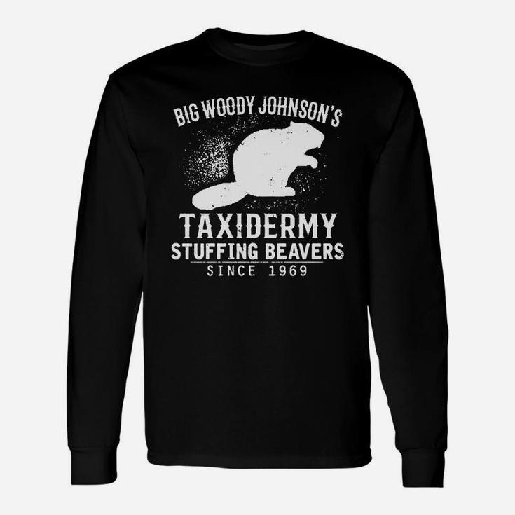 Big Woody Johnsons Stuffing Beavers T-shirt Long Sleeve T-Shirt