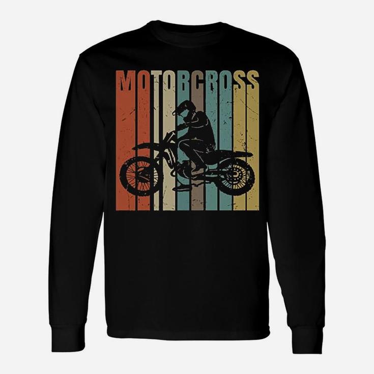 Bike Love Motocross Vintage Dirt Bike Retro Sportbike Long Sleeve T-Shirt