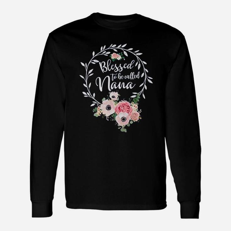 Blessed Nana Shirts For Women - Cute Grandma Life Graphic Tee Tops For Grandmothers