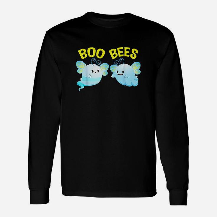 Boo Bees Couples Halloween Costume Women Girls Long Sleeve T-Shirt