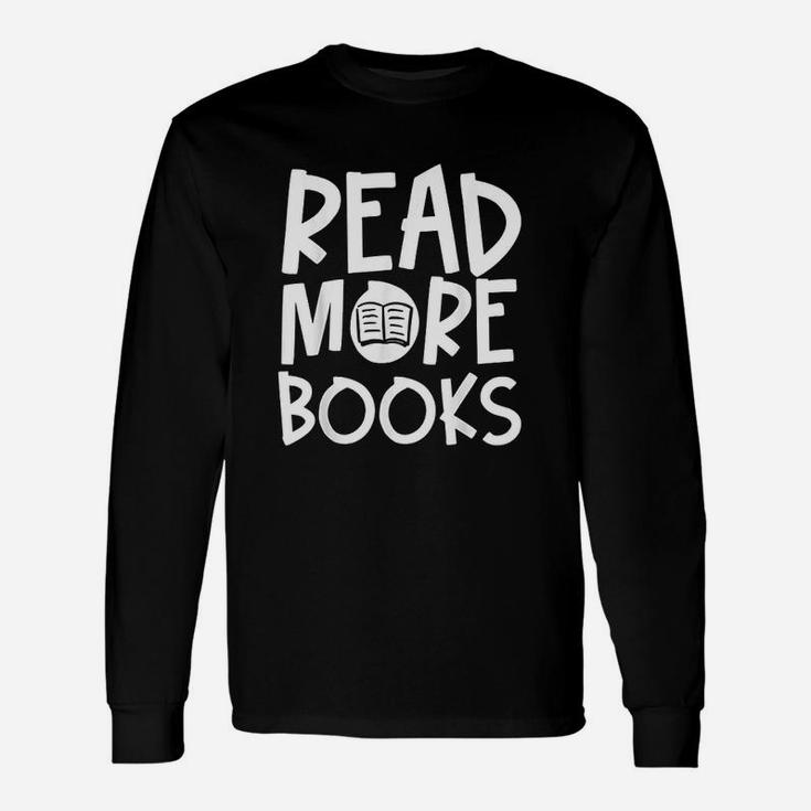 Book Reading Bookworm Library Librarian Long Sleeve T-Shirt