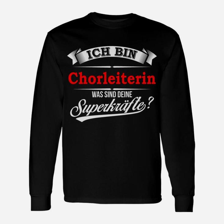 Chorleiter Chorleiterin Dirigent Dirigentin Chor2 Langarmshirts