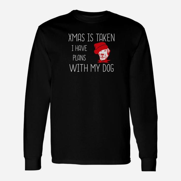 Christmas Dog Christmas Dog Lover Tee Long Sleeve T-Shirt