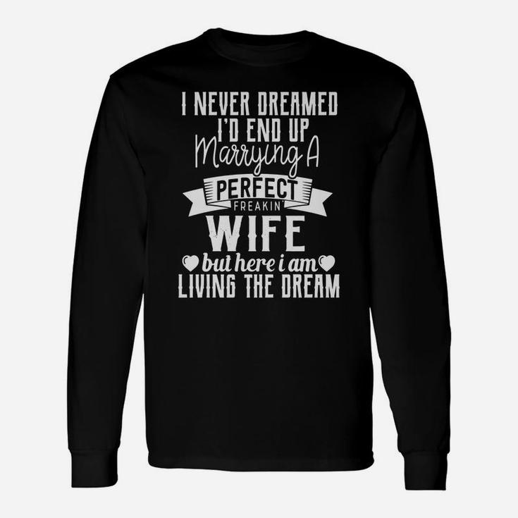 Christmas For Husband From Wife Romantic Shirt Long Sleeve T-Shirt