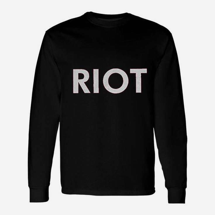 Classic Vintage Riot Long Sleeve T-Shirt