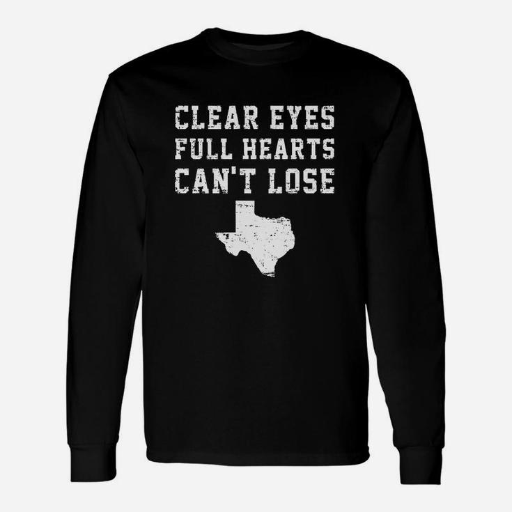 Clear Eyes Full Hearts Can't Lose T-shirt Long Sleeve T-Shirt